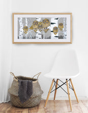 Laden Sie das Bild in den Galerie-Viewer, Kunstdruck «Eulen Familie»