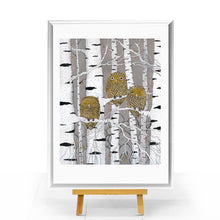 Load image into Gallery viewer, Handmade Painting «Winter Evening»