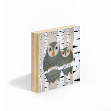 Load image into Gallery viewer, Picture On Wood «Nusha & Marusha»