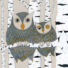 Load image into Gallery viewer, Picture On Wood «Nusha & Marusha»