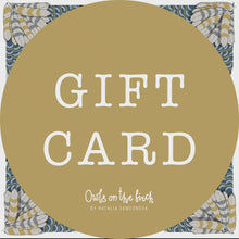 Load and play video in Gallery viewer, Owls On The Birch Gift Card
