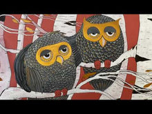 Load and play video in Gallery viewer, Handmade Painting «Autumn»