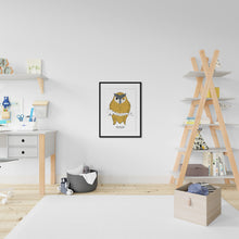 Load image into Gallery viewer, Poster «Bob» gold