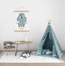 Load image into Gallery viewer, Poster «Bob» blue