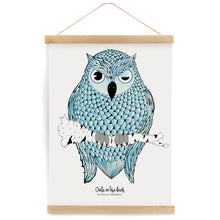 Load image into Gallery viewer, Poster «Bob» blue