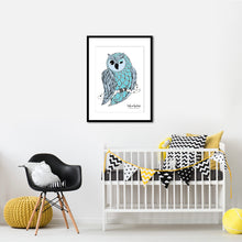 Load image into Gallery viewer, Poster «Mika» blue