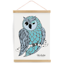 Load image into Gallery viewer, Poster «Mika» blue