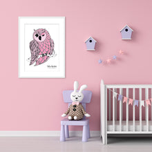 Load image into Gallery viewer, Poster «Mika» pink