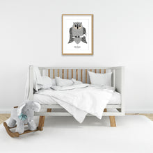 Load image into Gallery viewer, Poster «Harry» gray