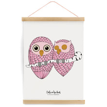 Load image into Gallery viewer, Poster «Mimi & Di» pink