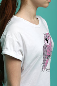 Cotton Oversize T-shirt "Mika Pink"