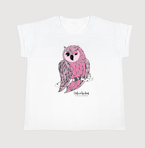 Cotton Oversize T-shirt "Mika Pink"