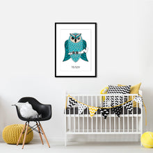 Load image into Gallery viewer, Poster «Harry» turquoise
