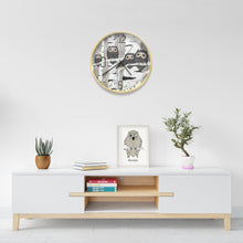 Load image into Gallery viewer, Wall Clock «Quartet»
