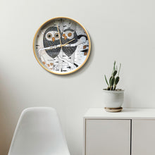 Load image into Gallery viewer, Wall Clock «Mimi &amp; Di»
